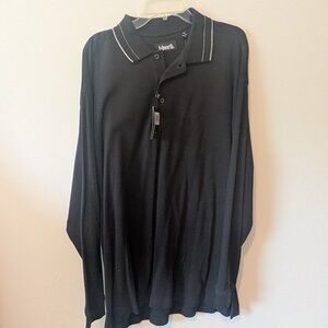 Ashworth Long-Sleeved Polo - Black (XL)